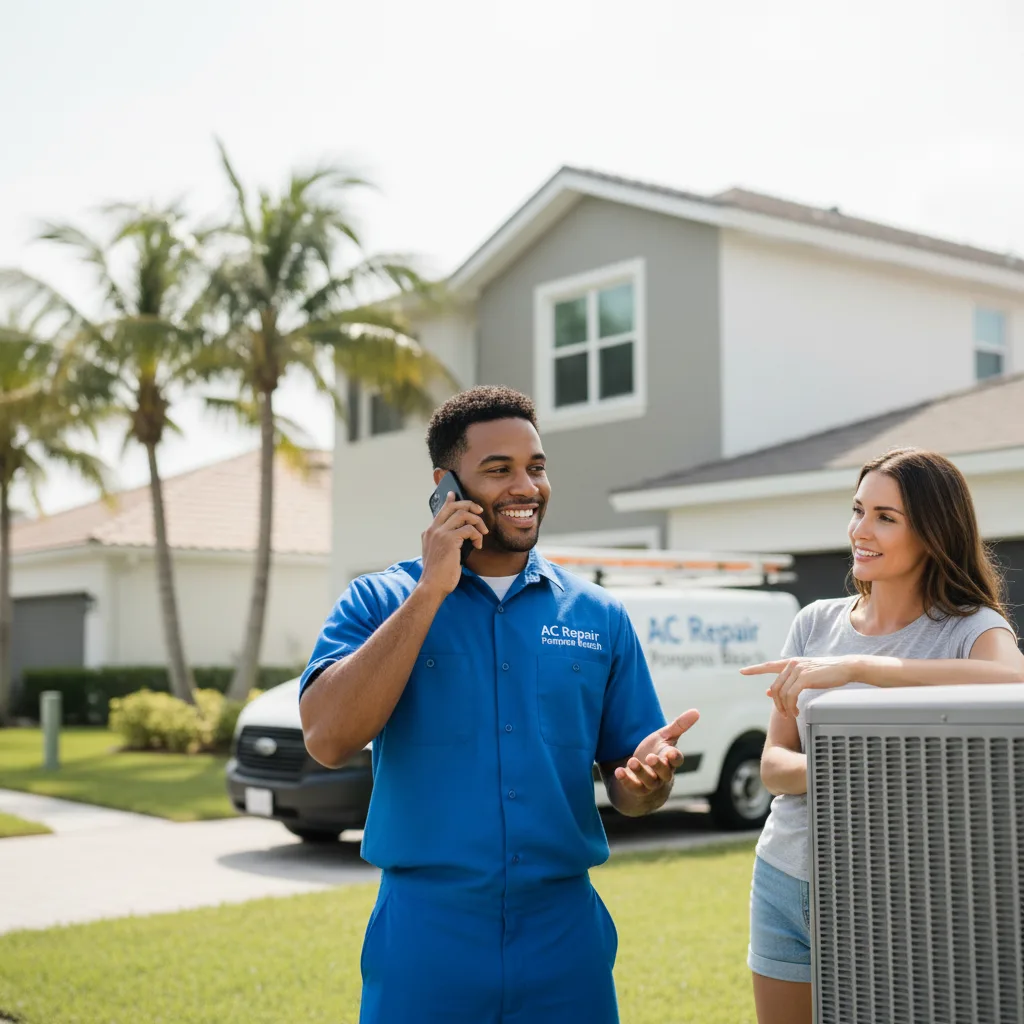 AC Repair Pompano Beach customer support in Covert